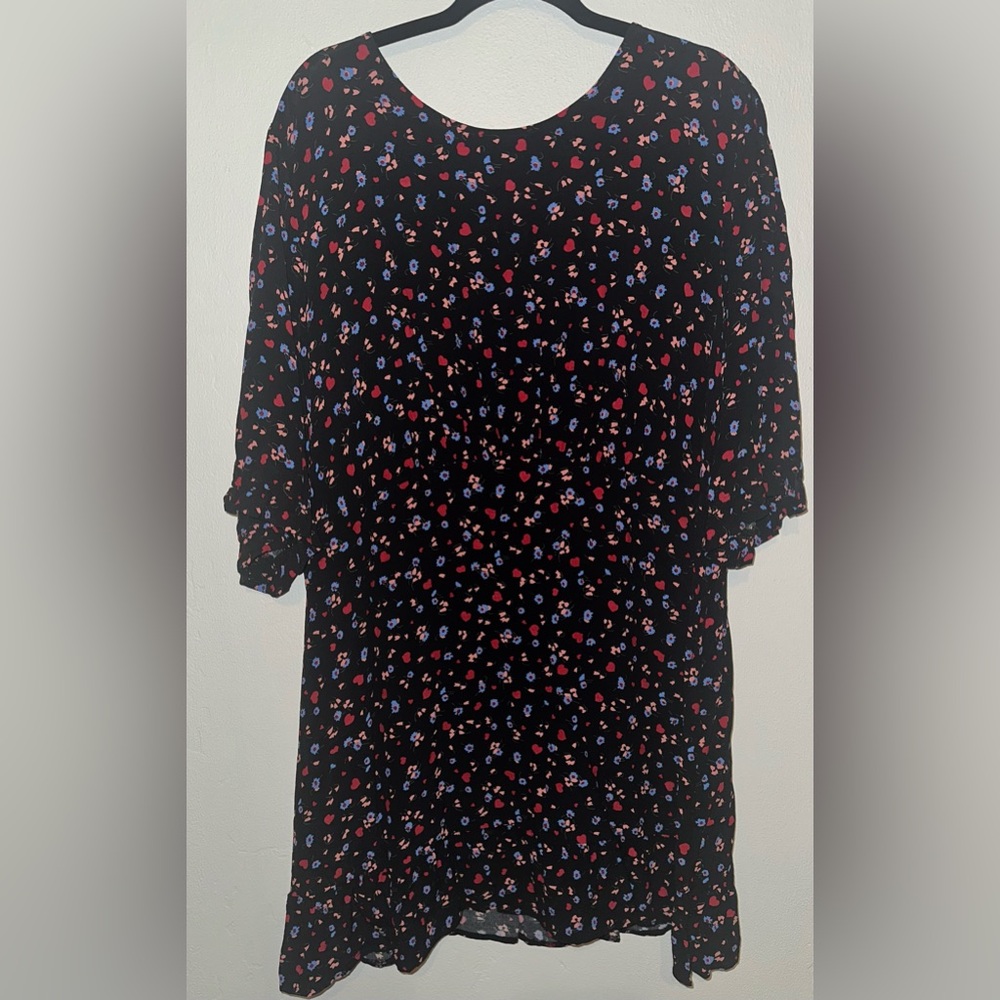 Plus Size Flower Dress